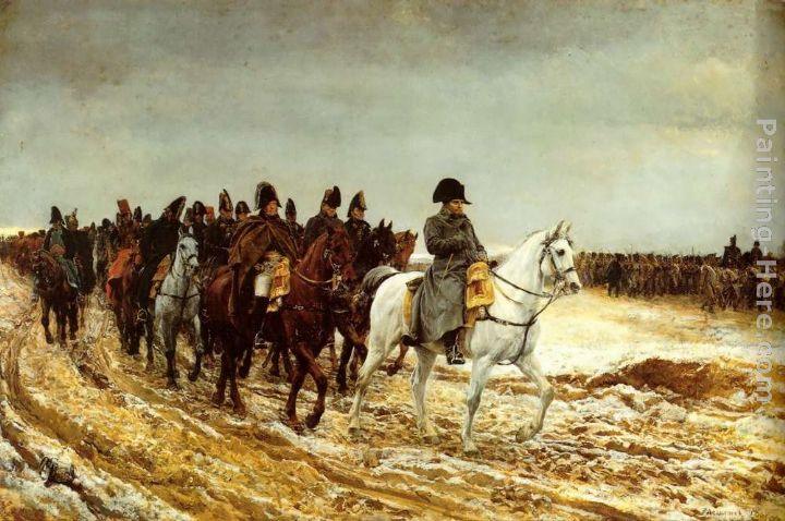 Jean-Louis Ernest Meissonier The French Campaign